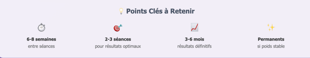 infographie des points clés a retenir